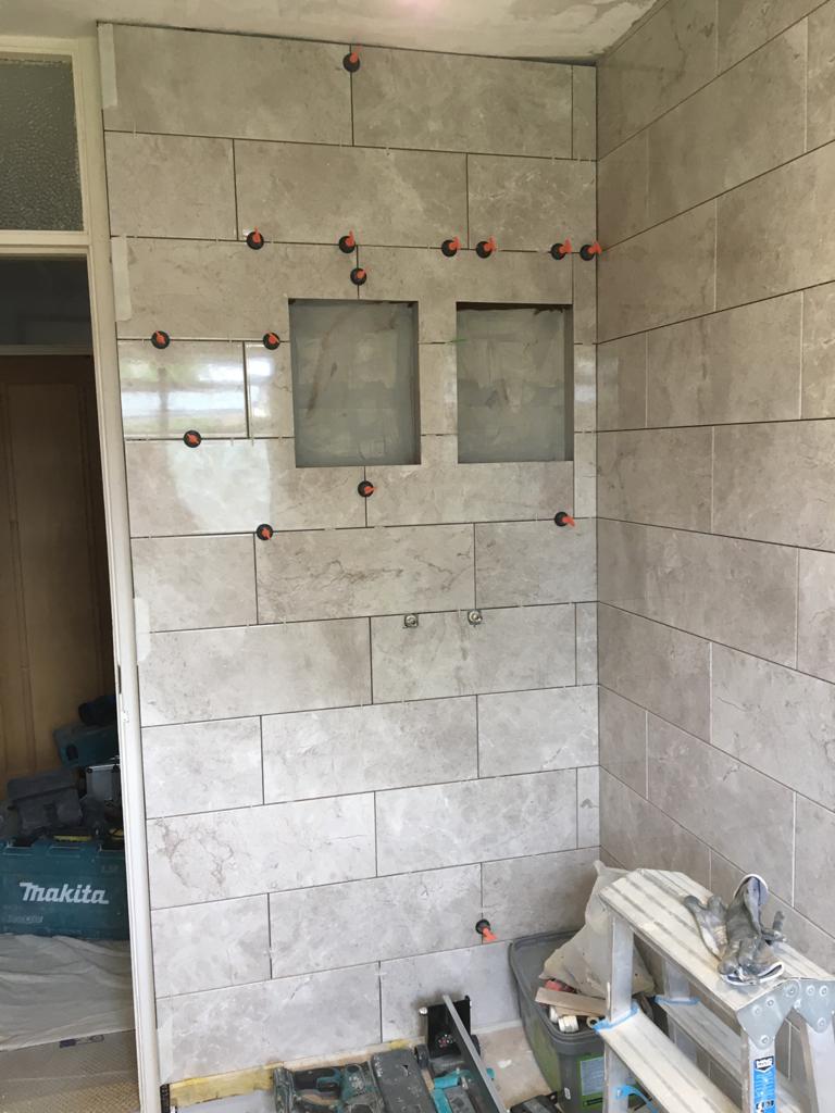 Complete Bathroom Renovation in Redhil - in progress